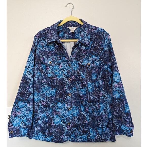 Women's plus size CJ Banks dress jacket multi color size 2X - Picture 1 of 6